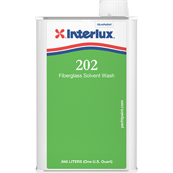 Interlux 202 Fiberglass Solvent Wash - Quart